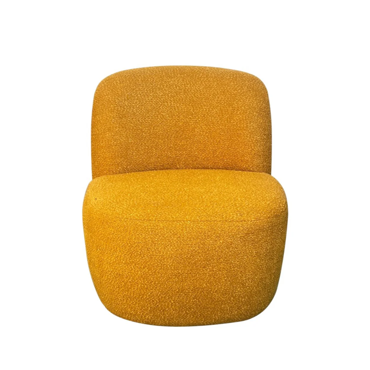 Fauteuil Belle Rive Bouclette - Mustard - Image 2