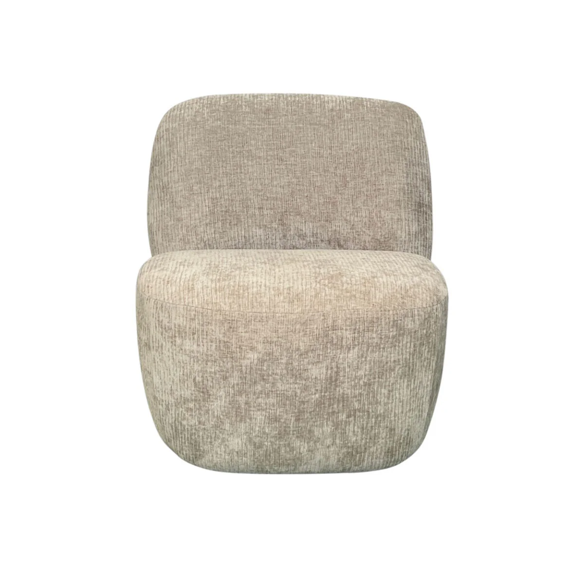 Fauteuil Belle rive Velours - Beige - Image 2