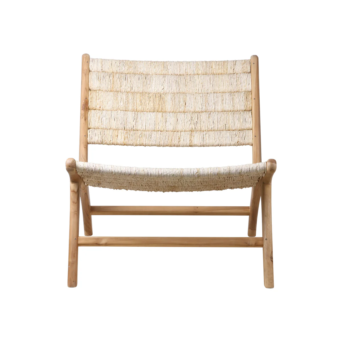 Fauteuil Lounge Teak - Image 2