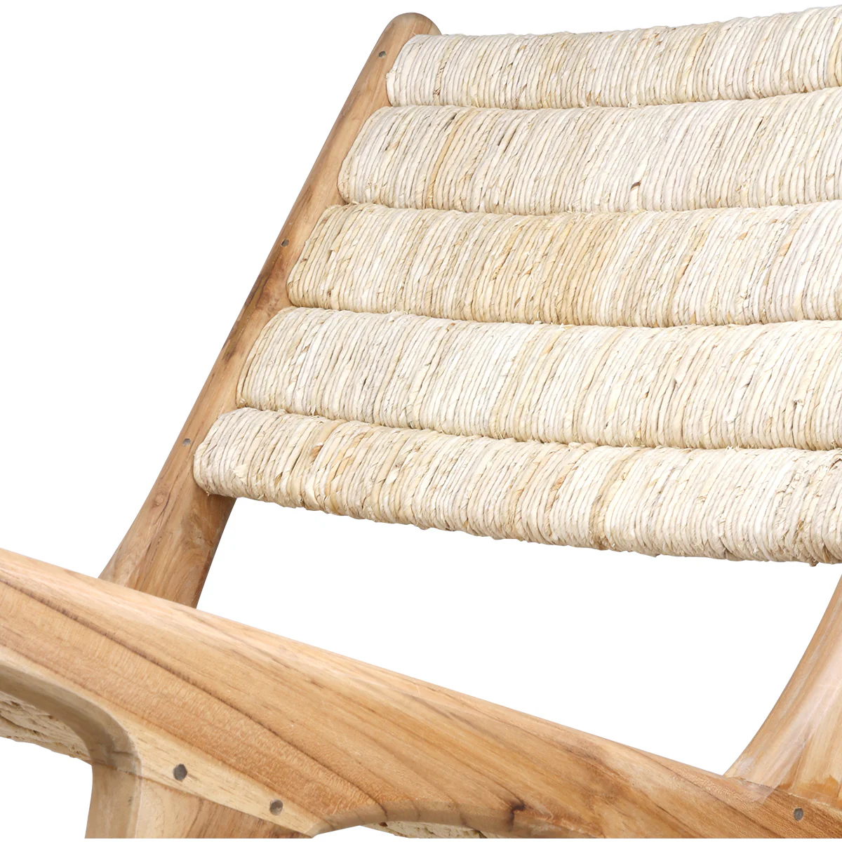Fauteuil Lounge Teak - Image 3