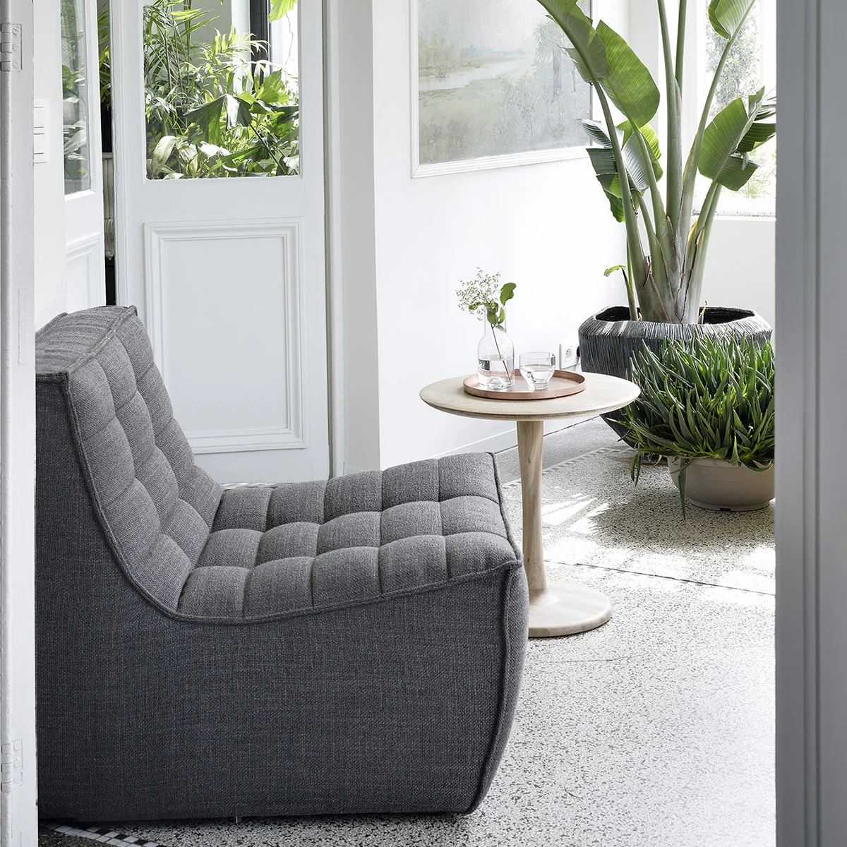 Fauteuil N701 - Gris foncé - Image 3