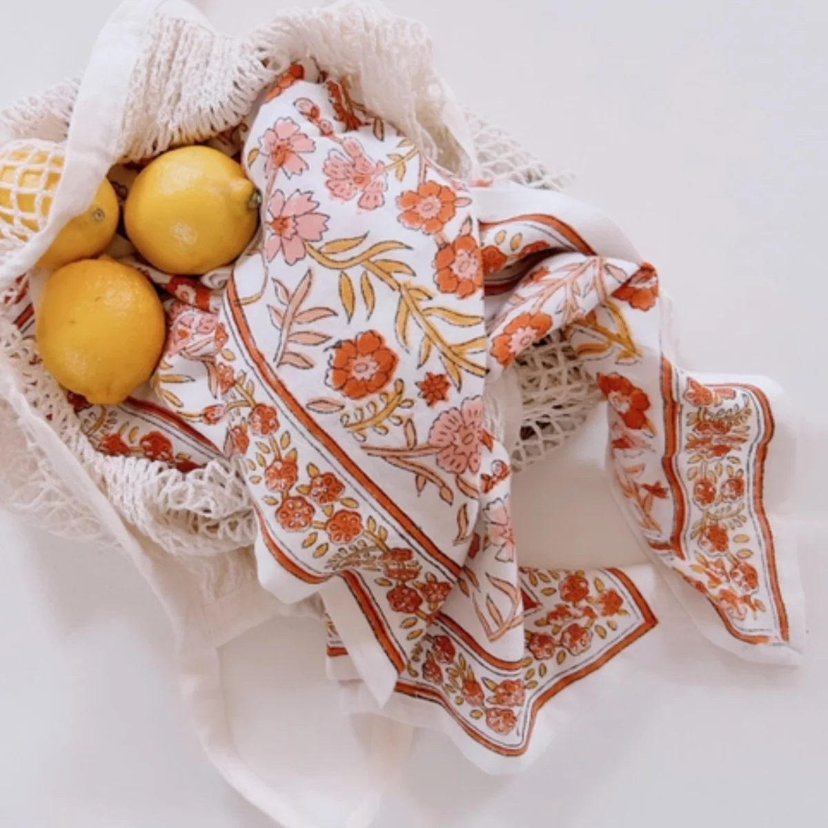 Foulard Delhi Kid Brique - Image 3
