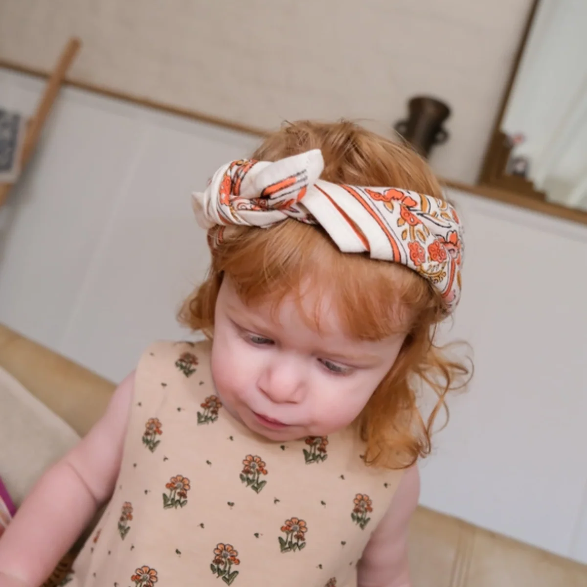 Foulard Delhi Kid Brique - Image 5