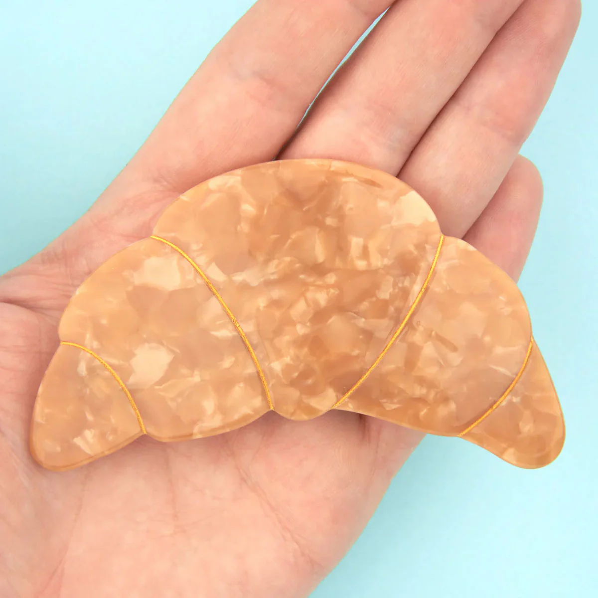 French Barrette Croissant - Image 4