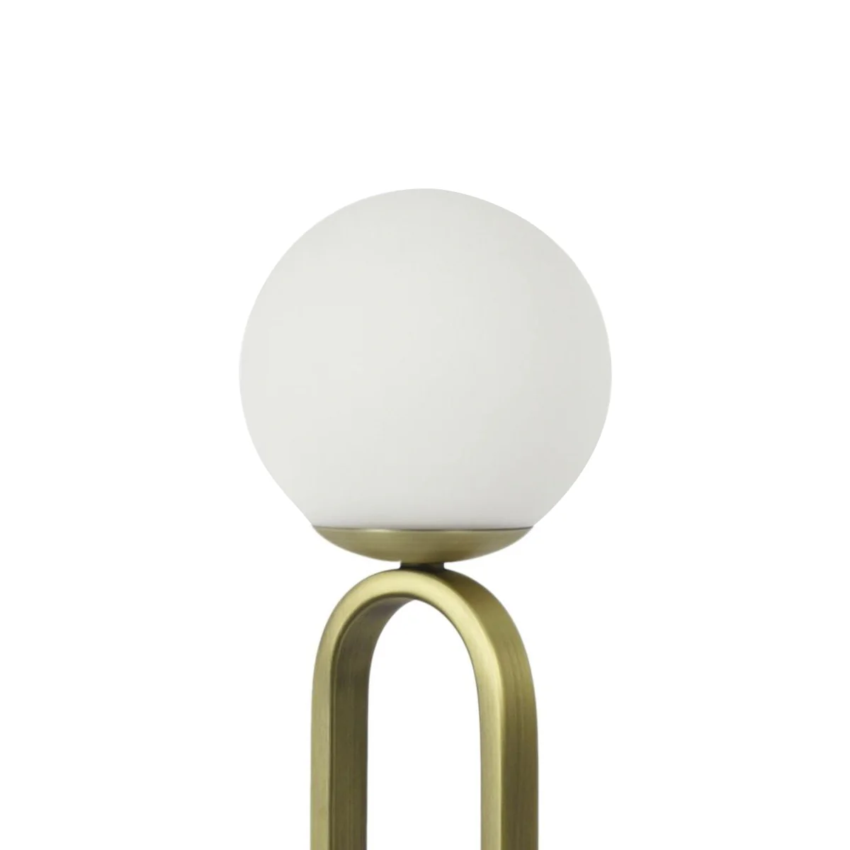 Globe Cime Ip44 Opale en Verre