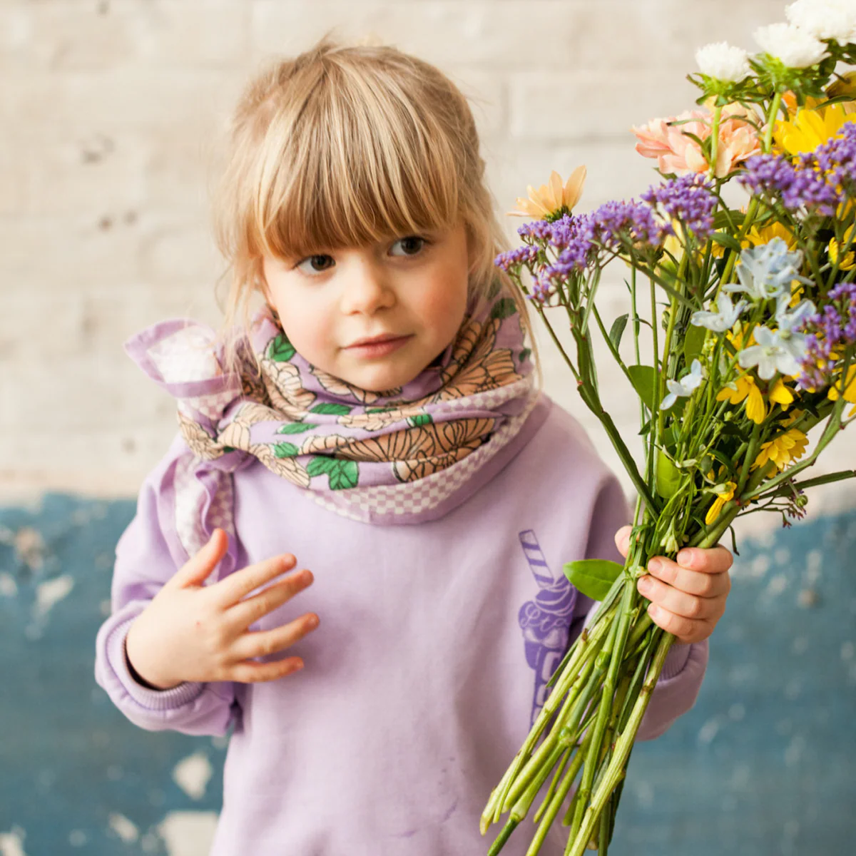 Grand Foulard Latika - Bloom - Image 3