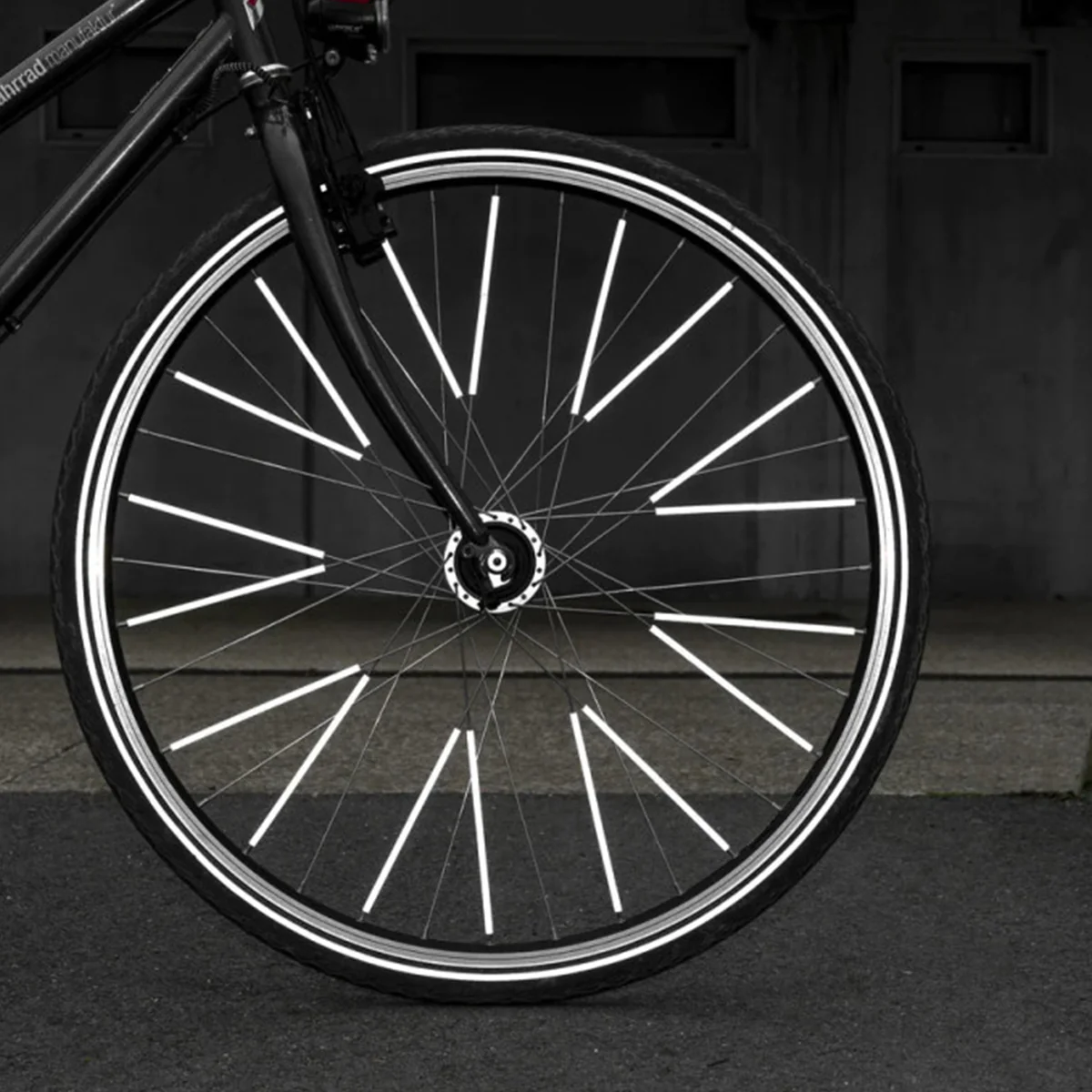 Grands Réflecteurs pour vélo - Gris Anthracite - Image 2