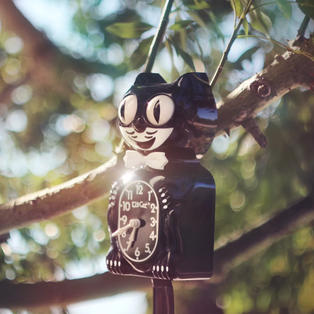 Horloge Kit-Cat - Classique Noir - Image 4