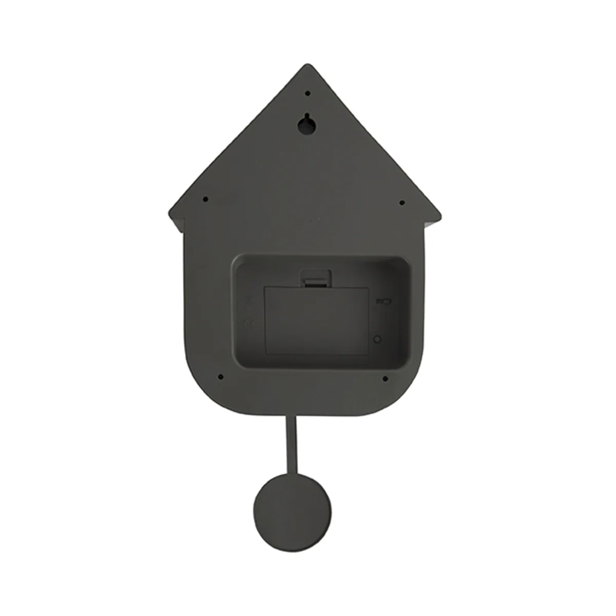 Horloge Modern Cuckoo en métal l 21.5 x H 41 cm - Vert kaki - Image 4