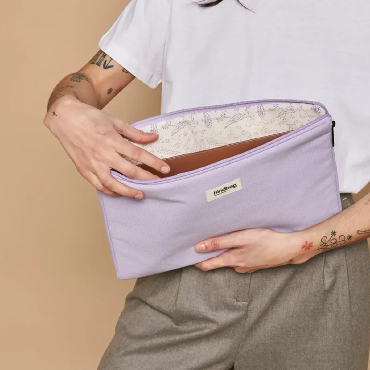 Housse d'ordinateur 13" Ava S Lilas - Image 3