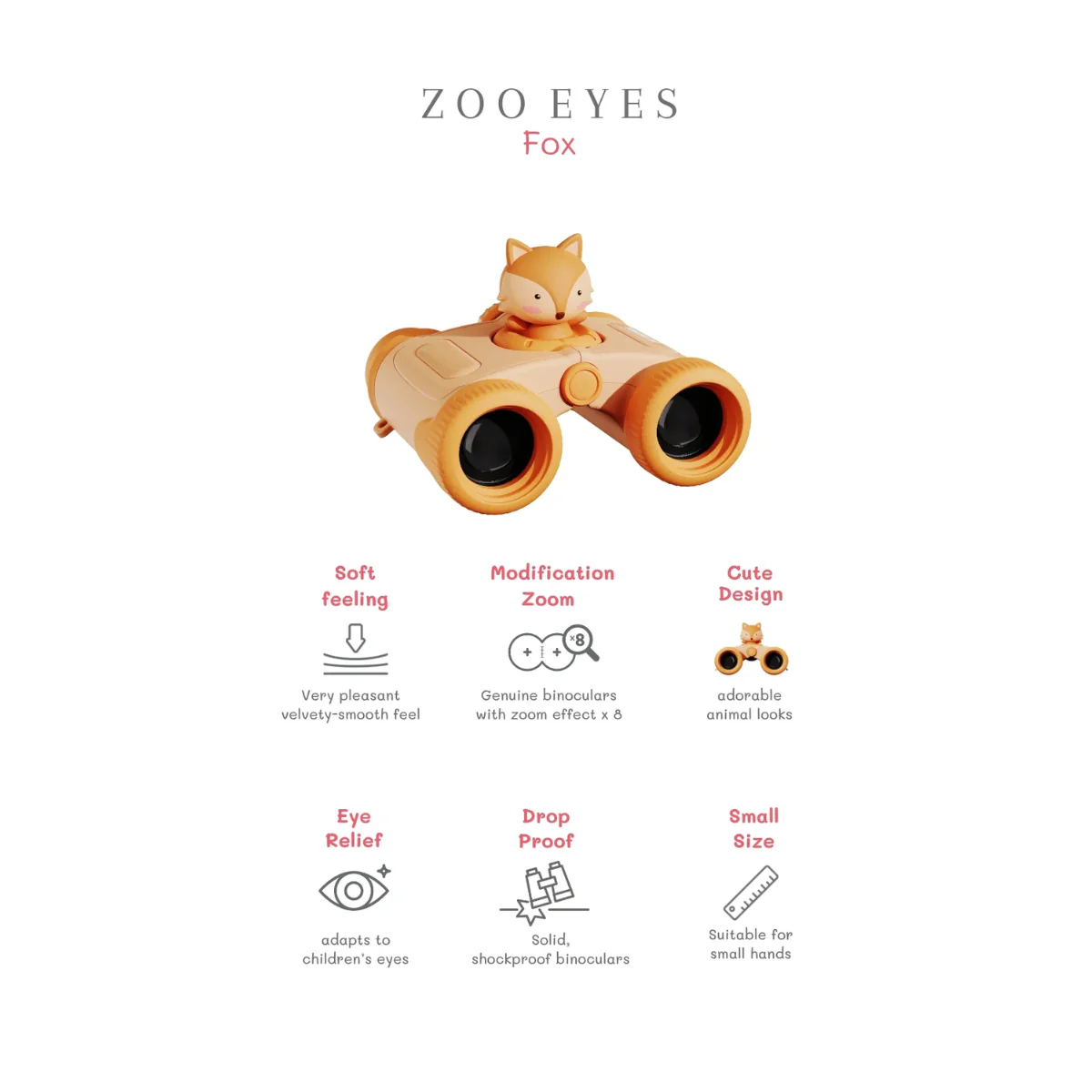 Jumelles Zoo Eyes - Fox - Image 6