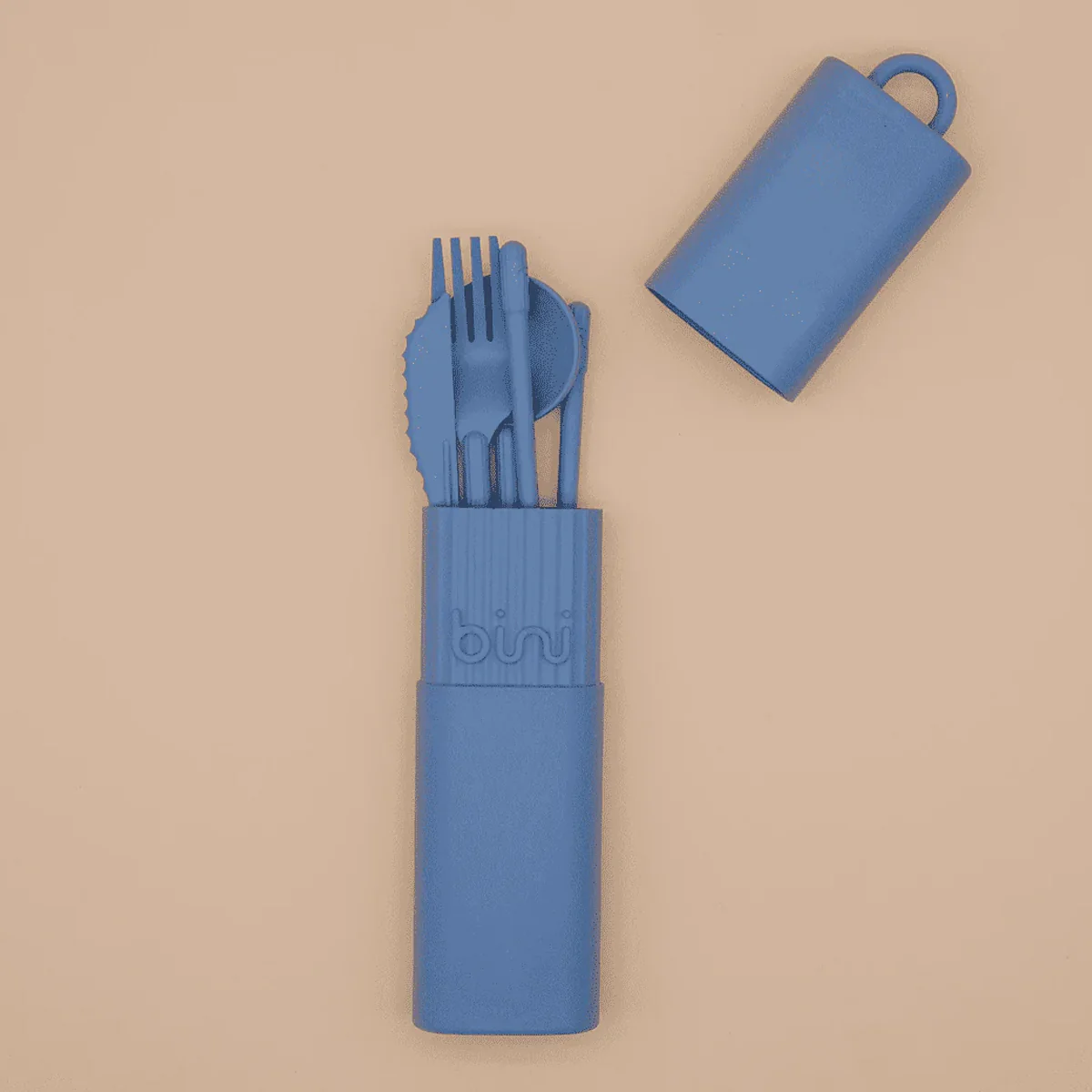 Kit de couverts réutilisables et nomades en matière biosourcée - Image 10