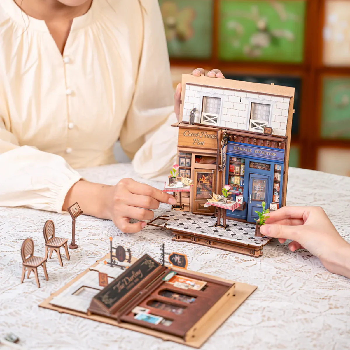 Kit DIY Maison Miniature Arcade Date - Image 3