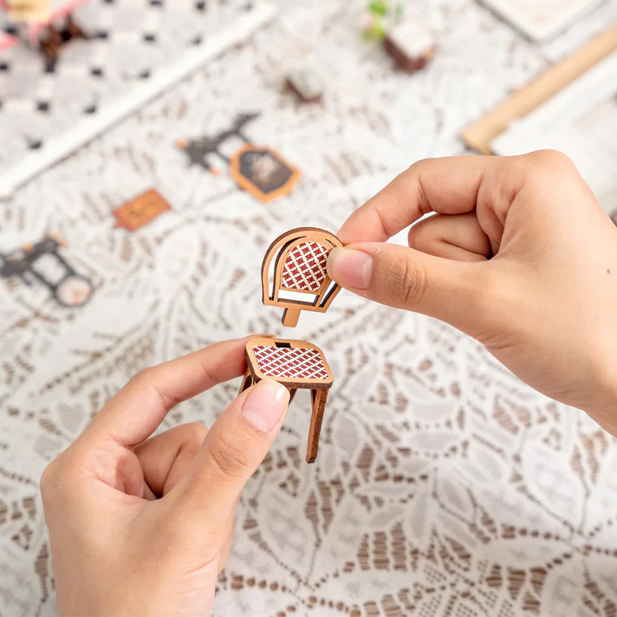 Kit DIY Maison Miniature Arcade Date - Image 4