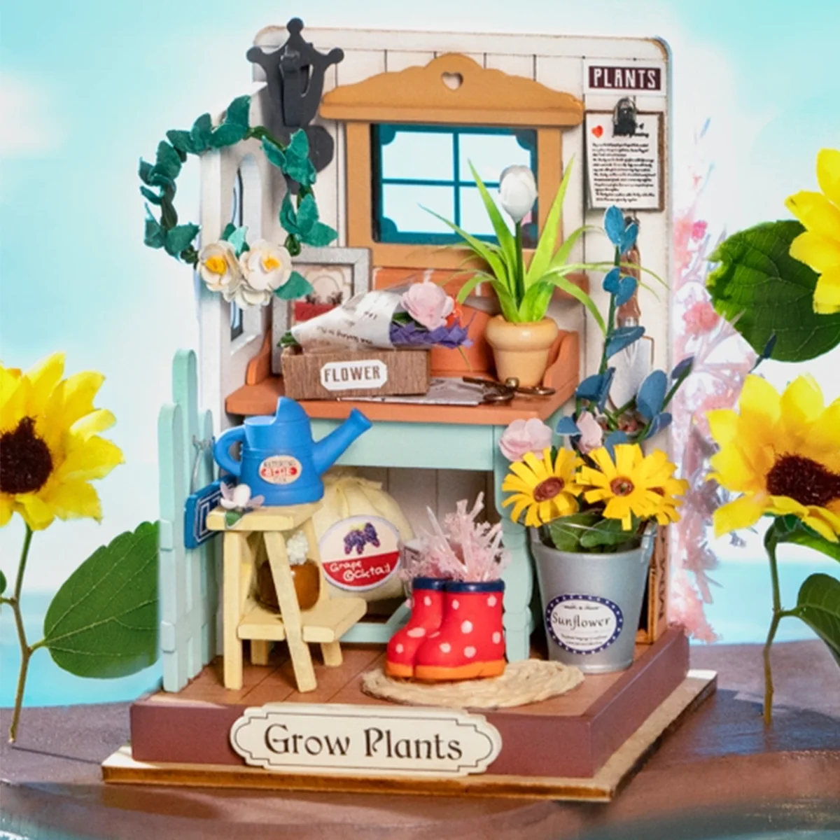 Kit DIY Maison Miniature Dreaming Terrace Garden - Image 2