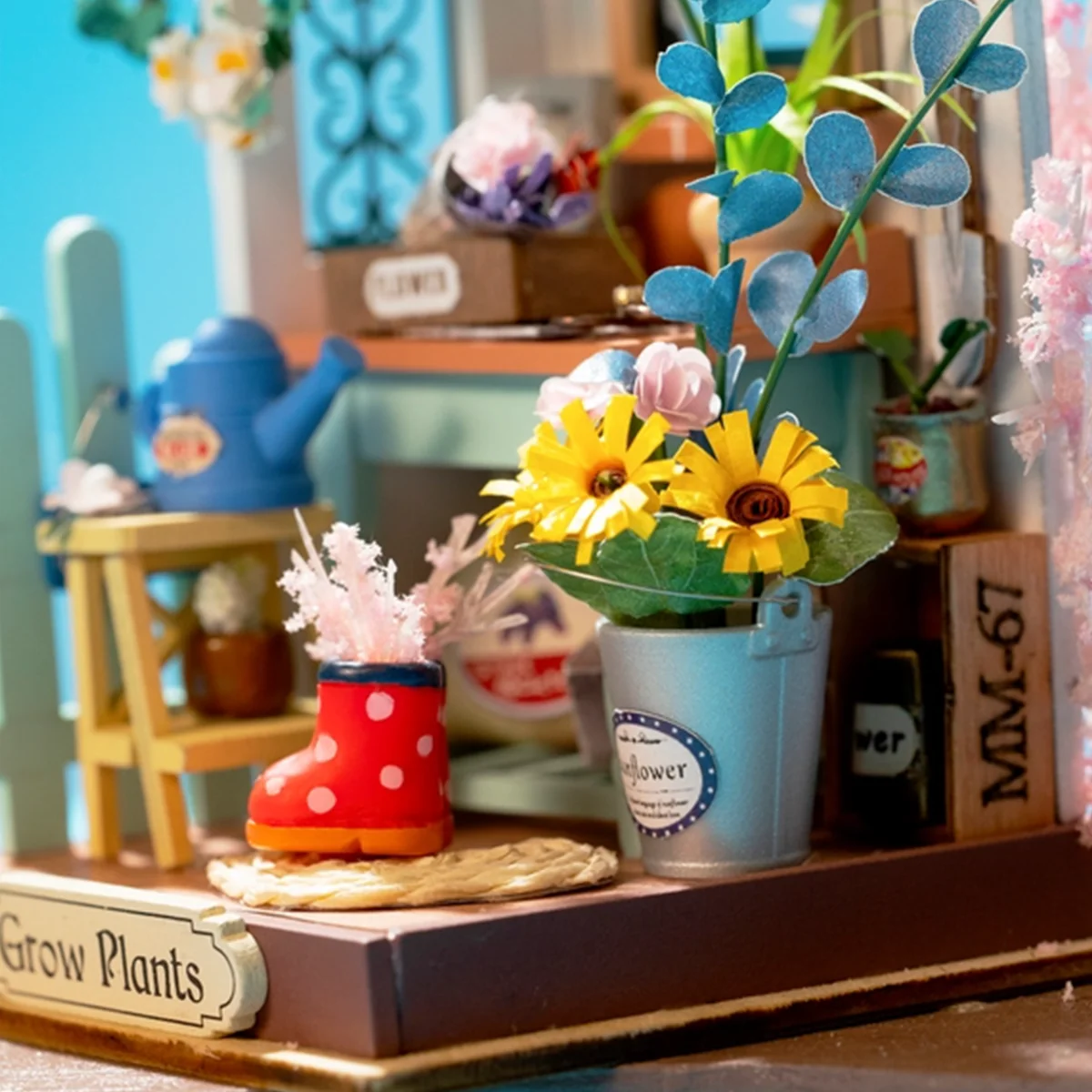 Kit DIY Maison Miniature Dreaming Terrace Garden - Image 3