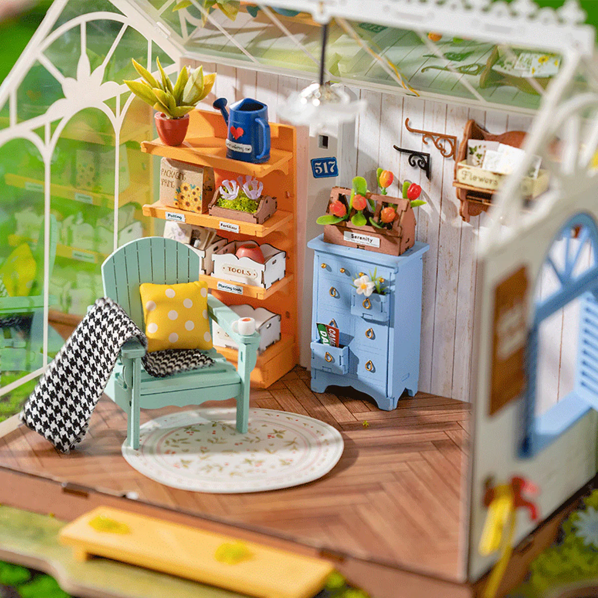 Kit DIY Maison Miniature Dreamy Garden House - Image 3