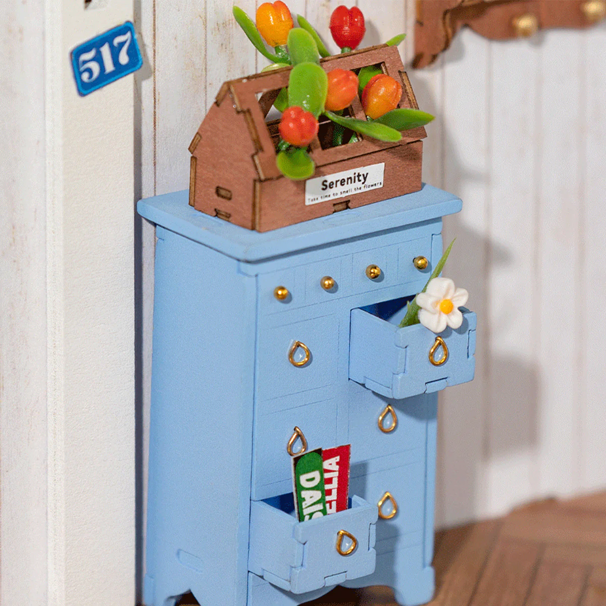 Kit DIY Maison Miniature Dreamy Garden House - Image 4
