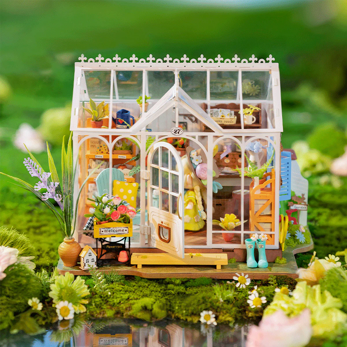 Kit DIY Maison Miniature Dreamy Garden House - Image 6