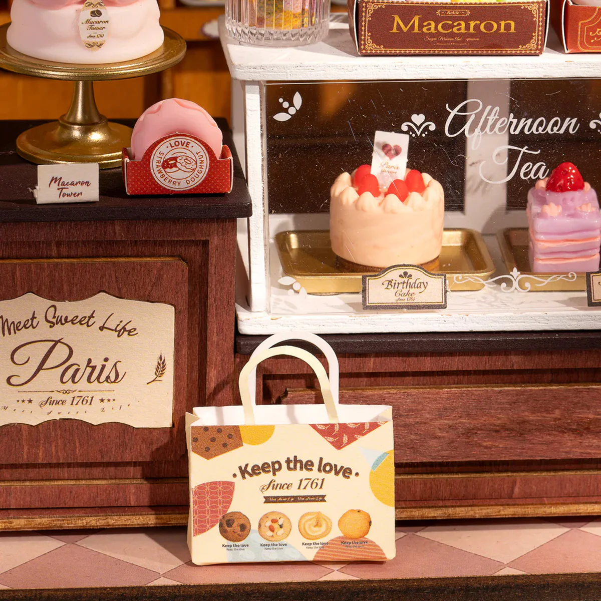 Kit DIY Maison miniature Honey Dessert Talk - Image 4