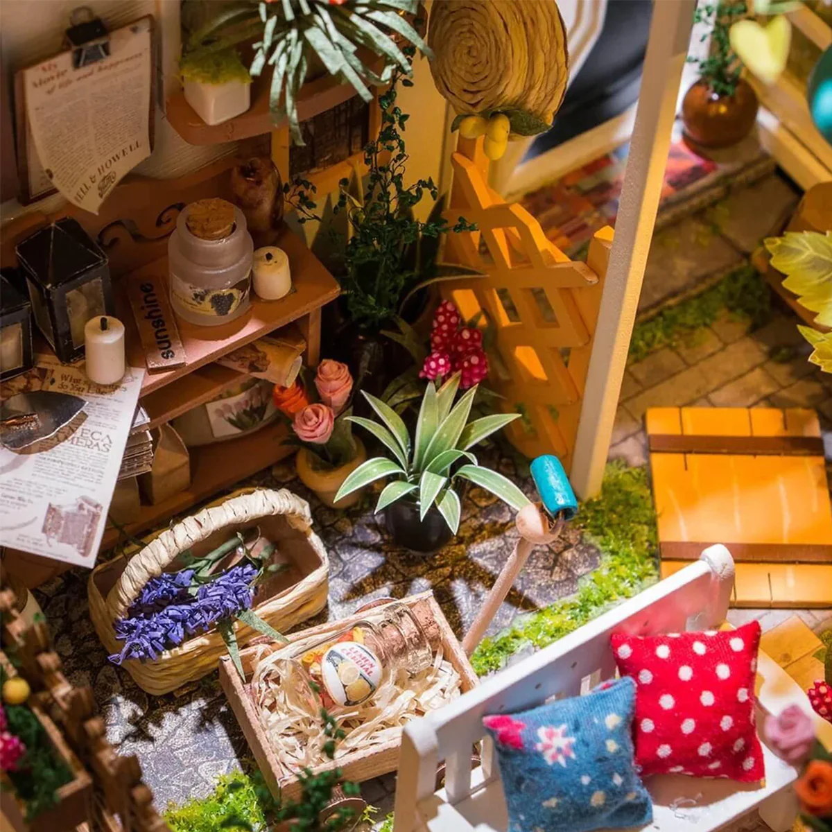 Kit DIY Maison Miniature Miller's Garden - Image 3