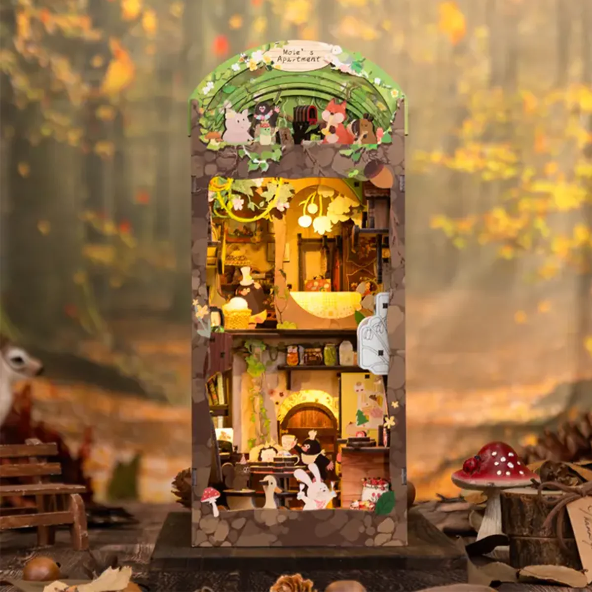 Kit DIY Maison Miniature Mole's Apartment - Image 2