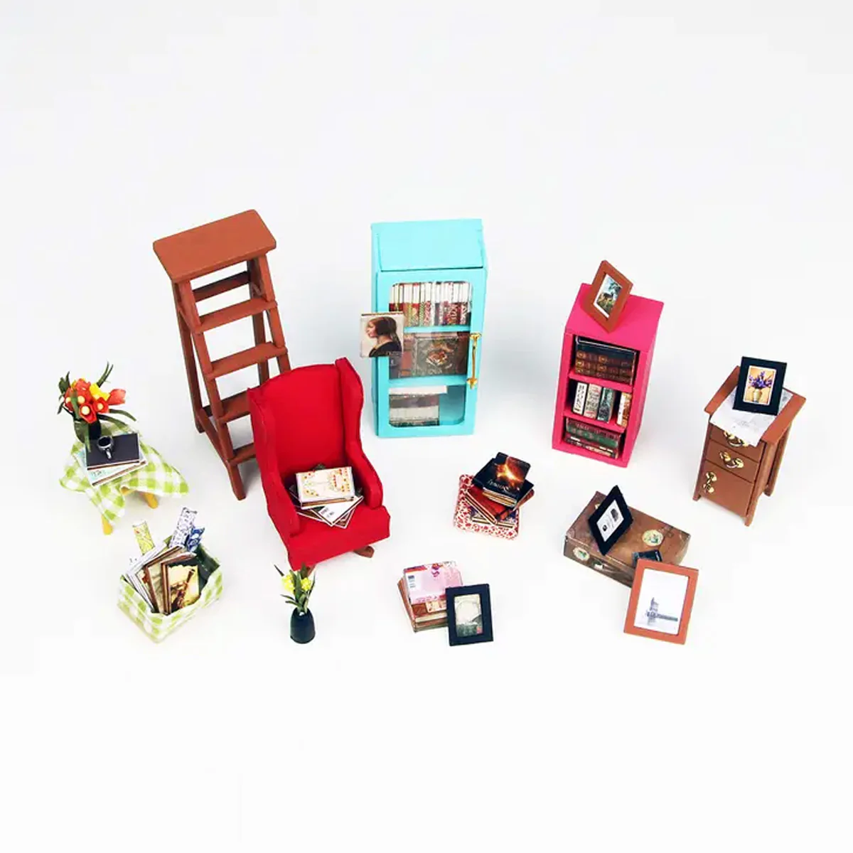 Kit DIY Maison Miniature Sam'S Study - Image 4