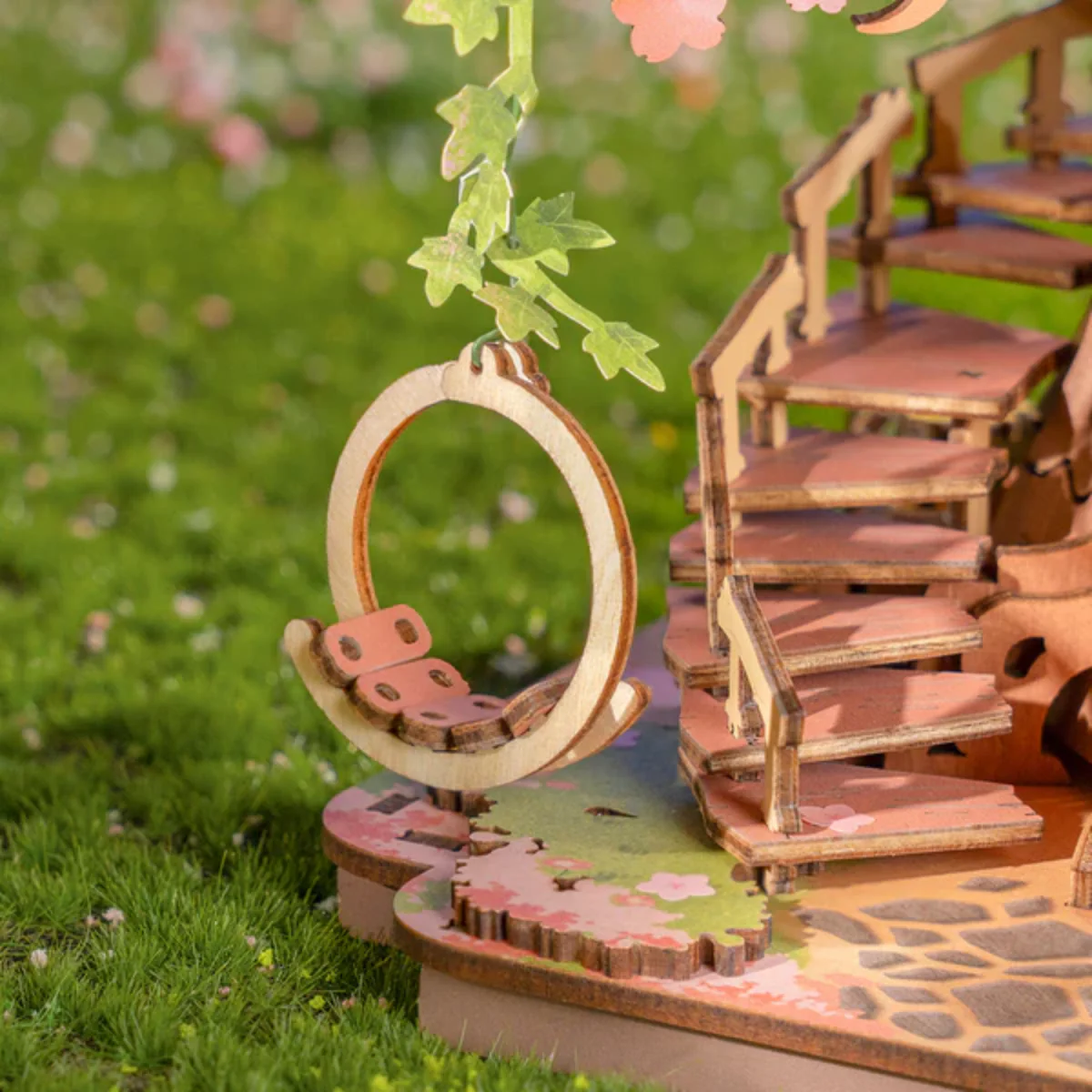 Kit Puzzle DIY Sakura Tree House - Image 3