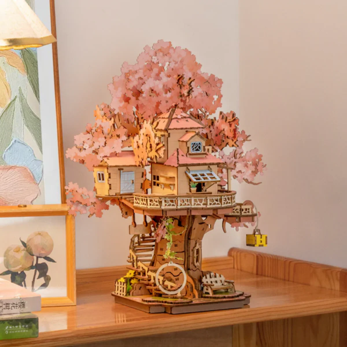 Kit Puzzle DIY Sakura Tree House - Image 5