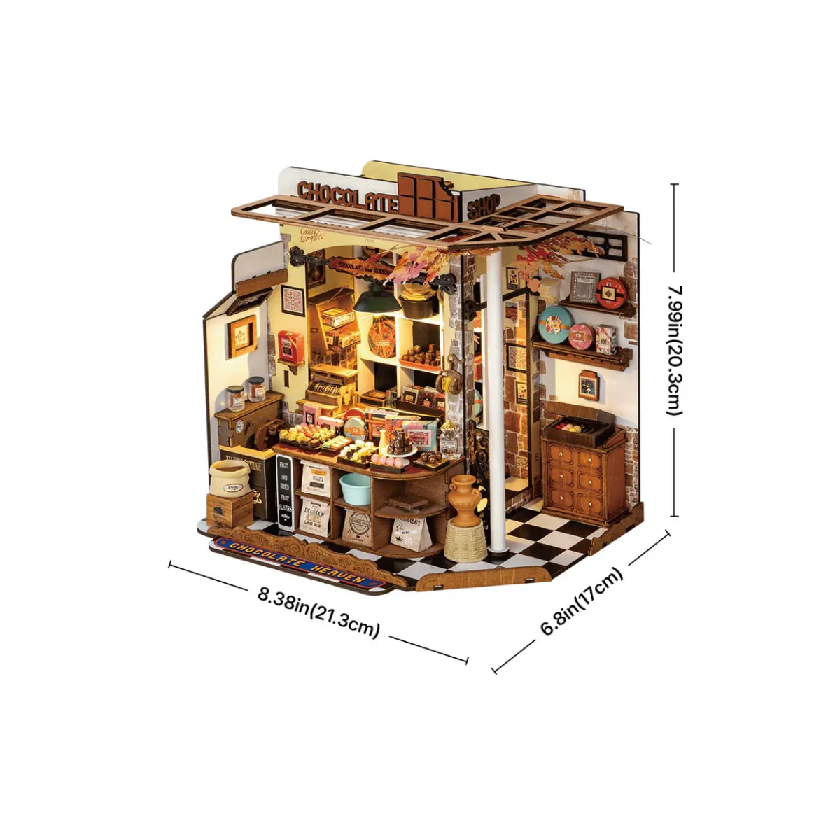 Kit Maison Miniature DIY Henry's Chocolate - Image 5