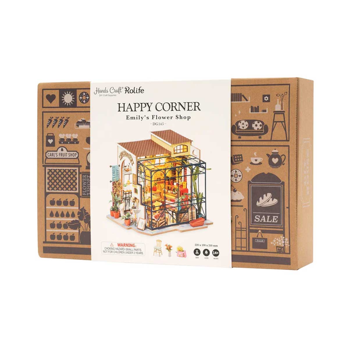 Kit Maison miniature DIY - Magasin de fleurs - Image 3