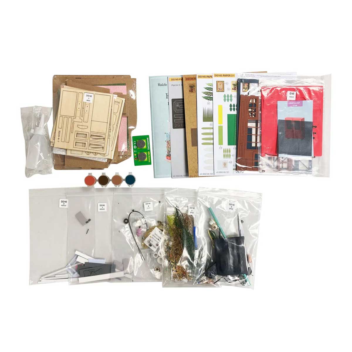 Kit Maison miniature DIY - Magasin de fleurs - Image 4