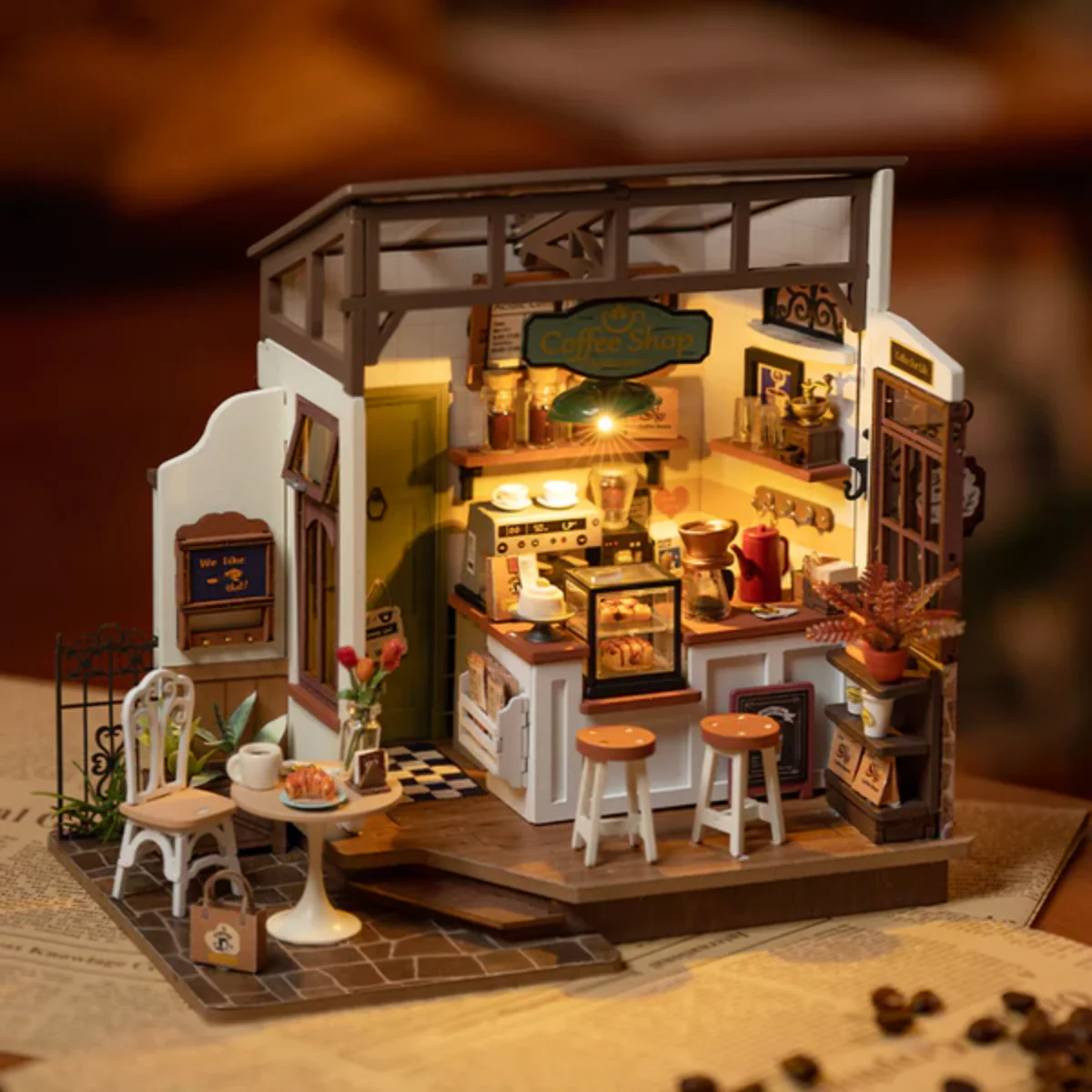 Kit Maison Miniature DIY - N17 Café - Image 2