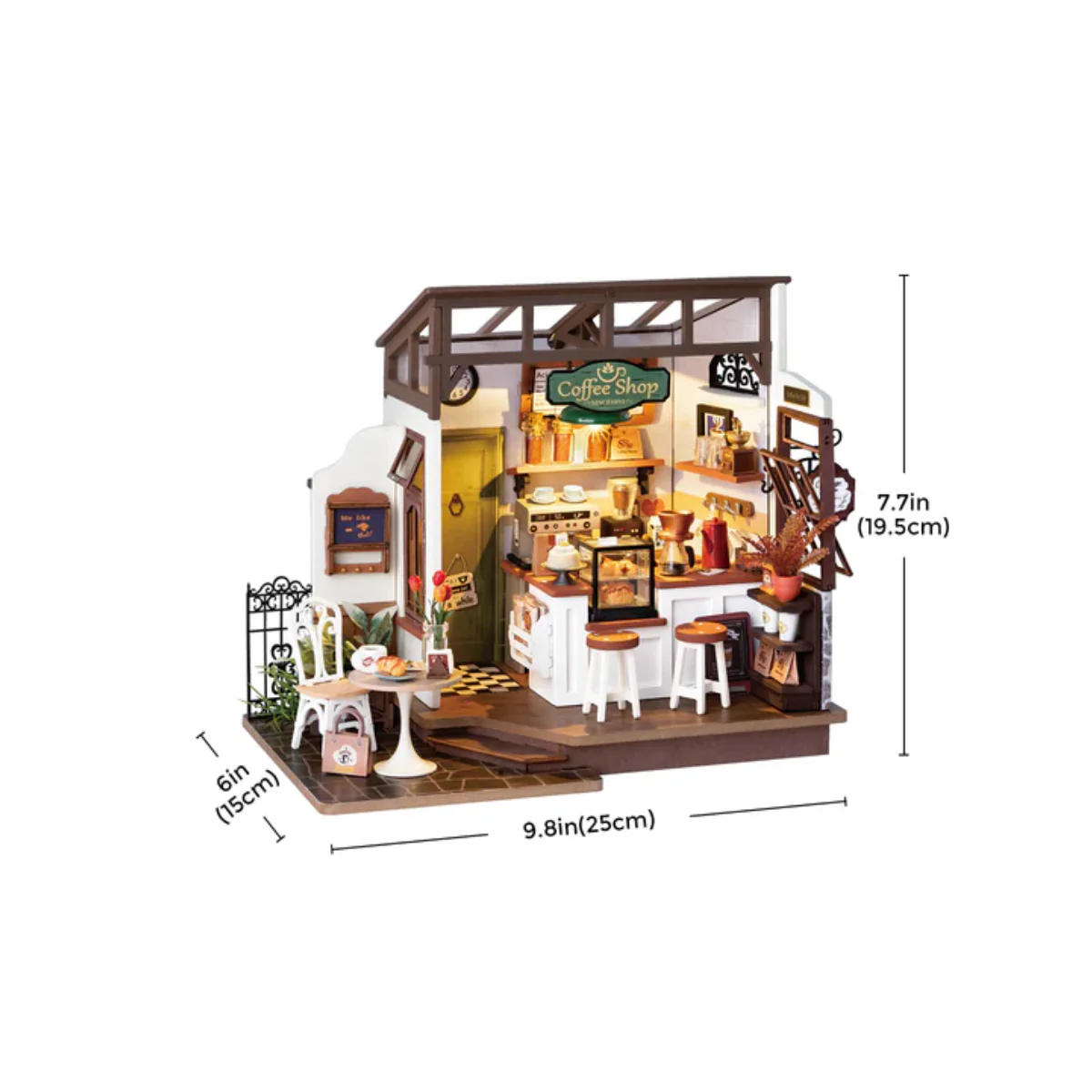 Kit Maison Miniature DIY - N17 Café - Image 6