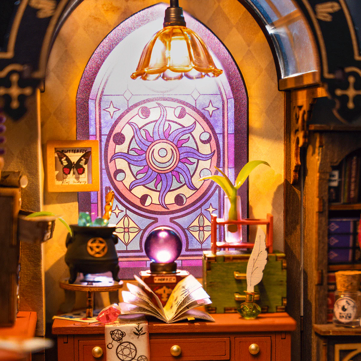 Kit Maison Miniature DIY - The Magic Study - Image 3