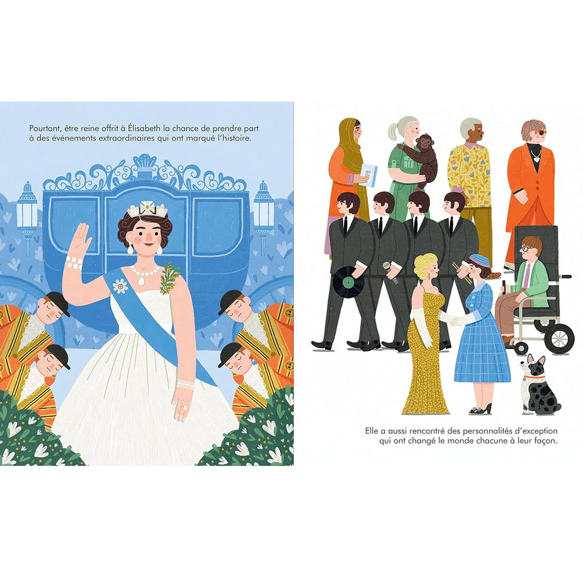 Livre La Reine Elisabeth II Collection Petite & Grande - Image 4
