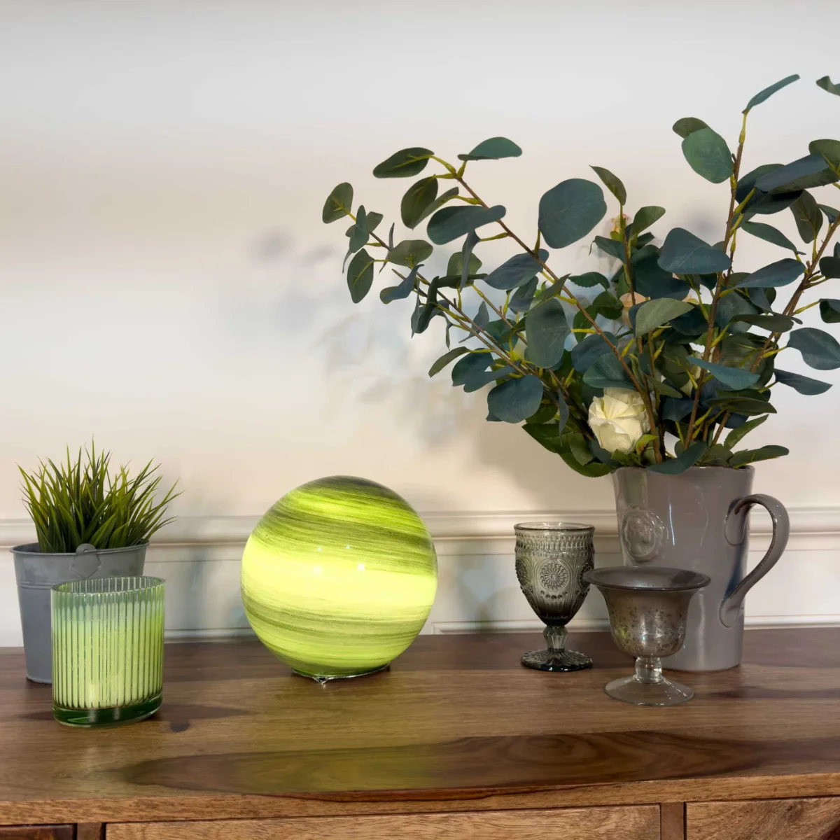 Lampe à poser en verre soufflé - Astrolis PM 20cm - Image 2
