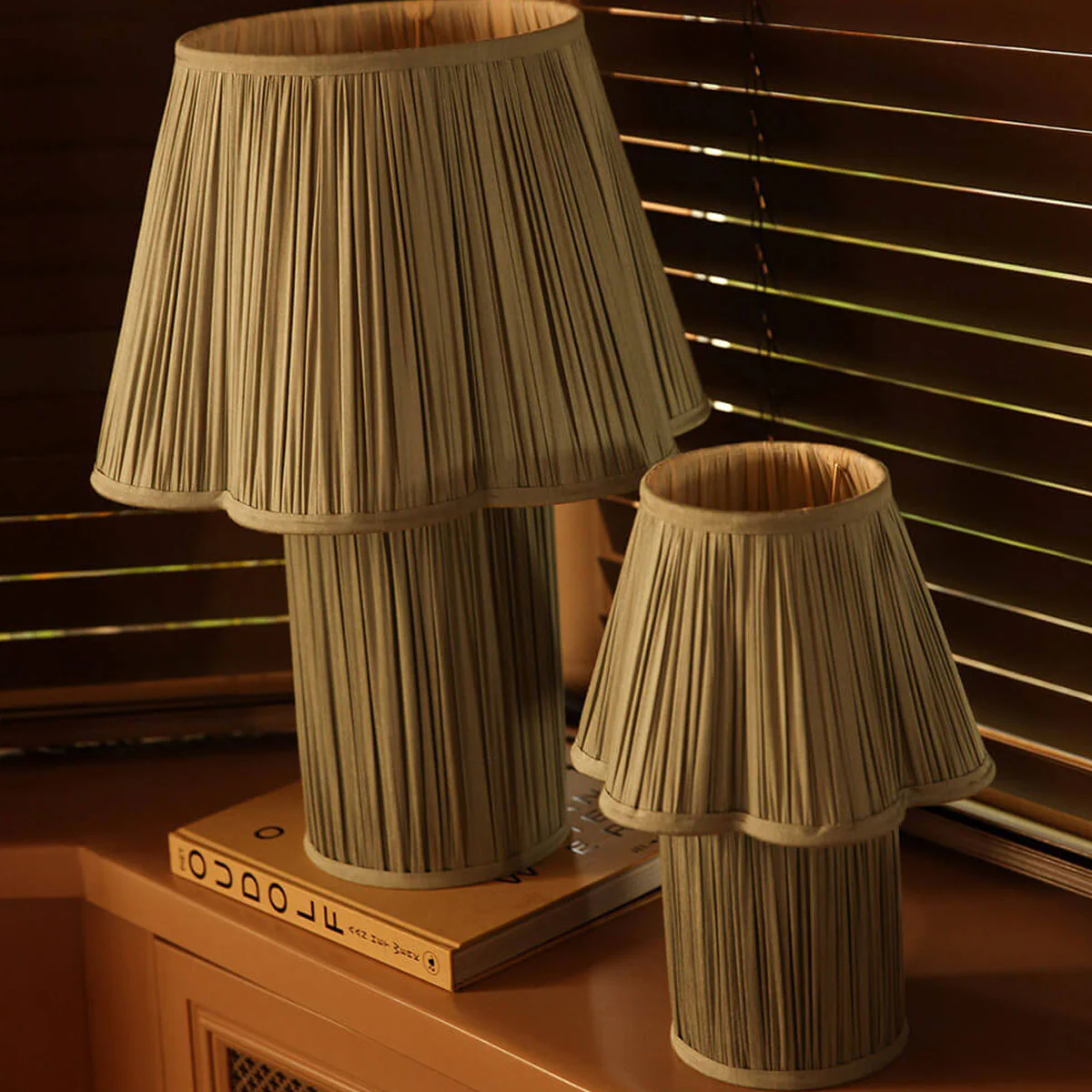 Lampe à poser Myra Silk Sage - Image 5