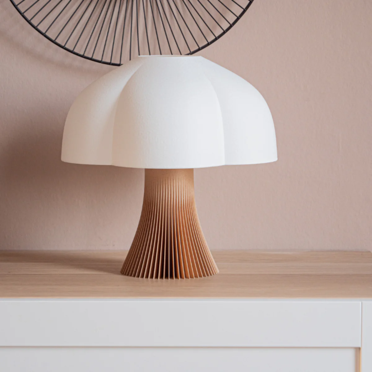 Lampe Arborescence - Bois Beige Clair - Image 4