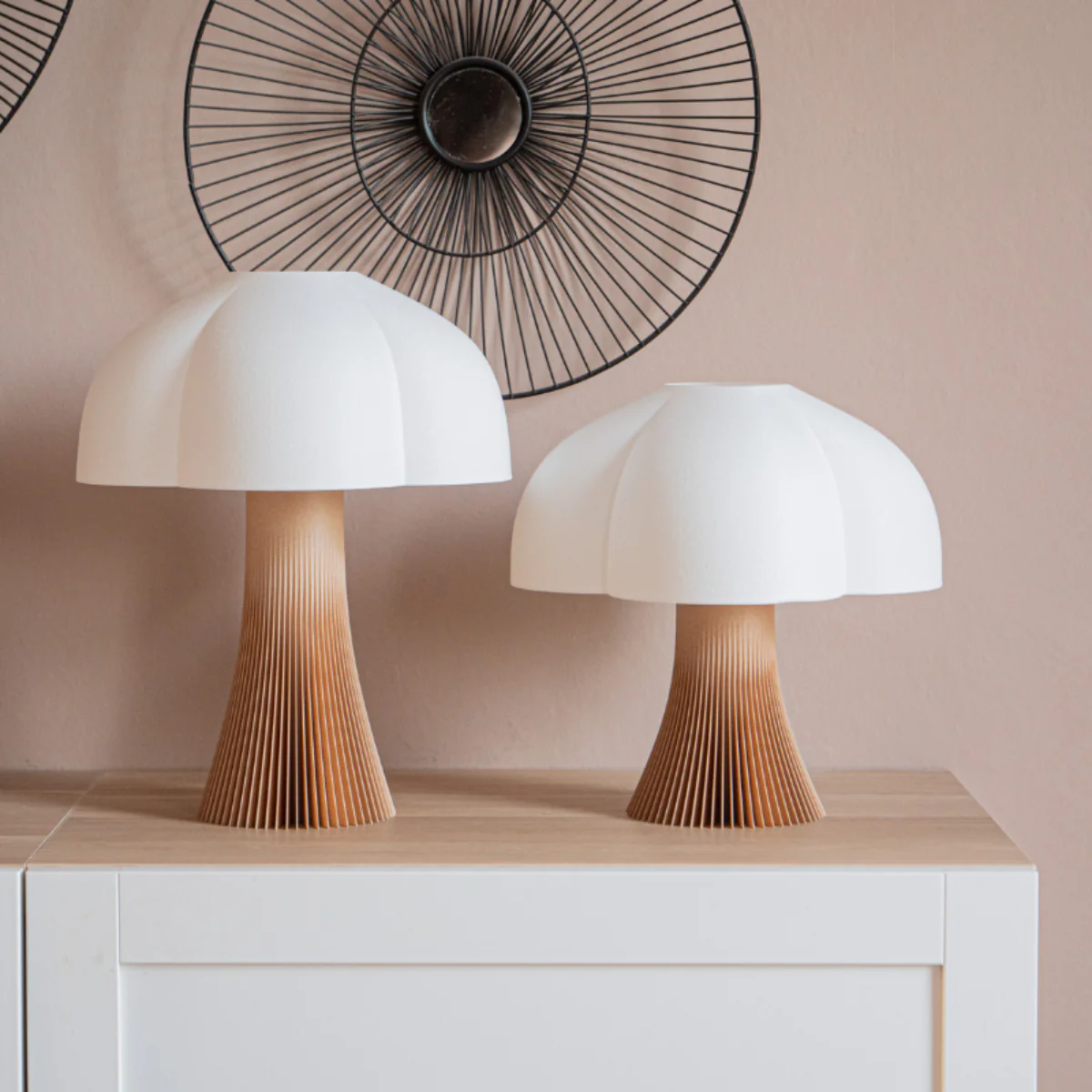 Lampe Arborescence - Bois Beige Clair - Image 9