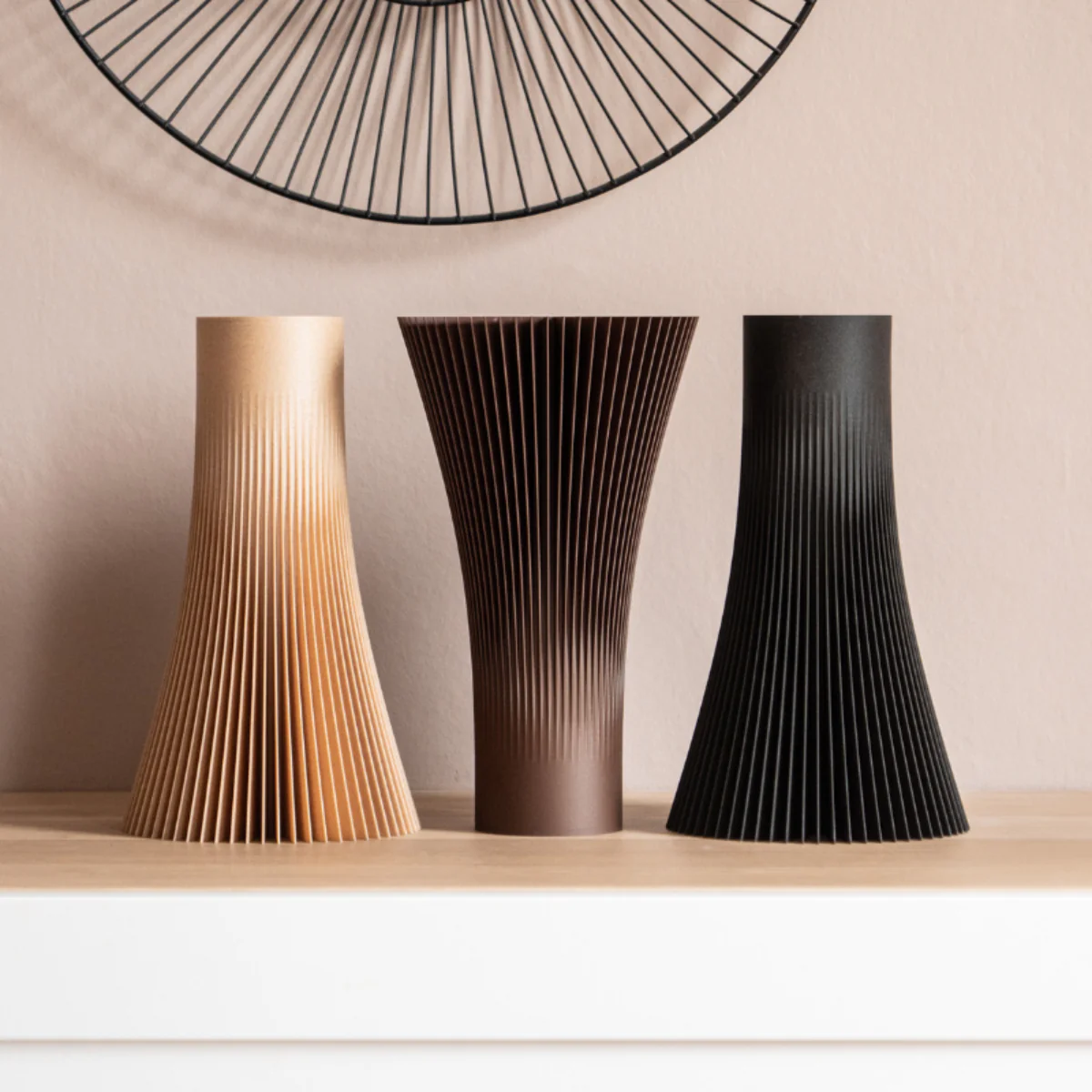 Lampe Arborescence - Bois Noir - Image 4