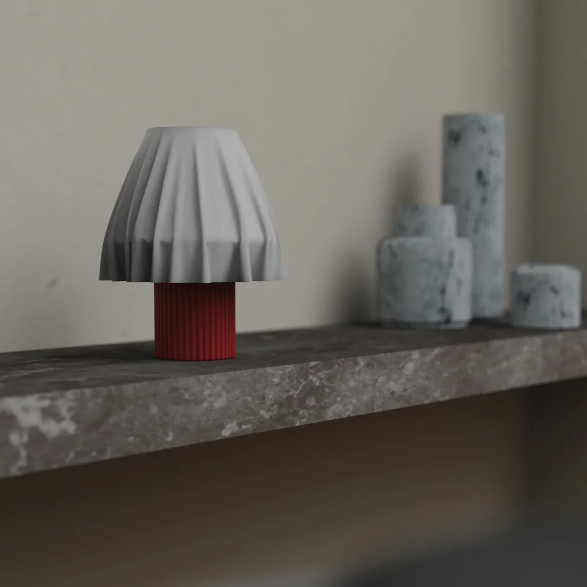 Lampe de Table - Ardent Rouge - Image 4