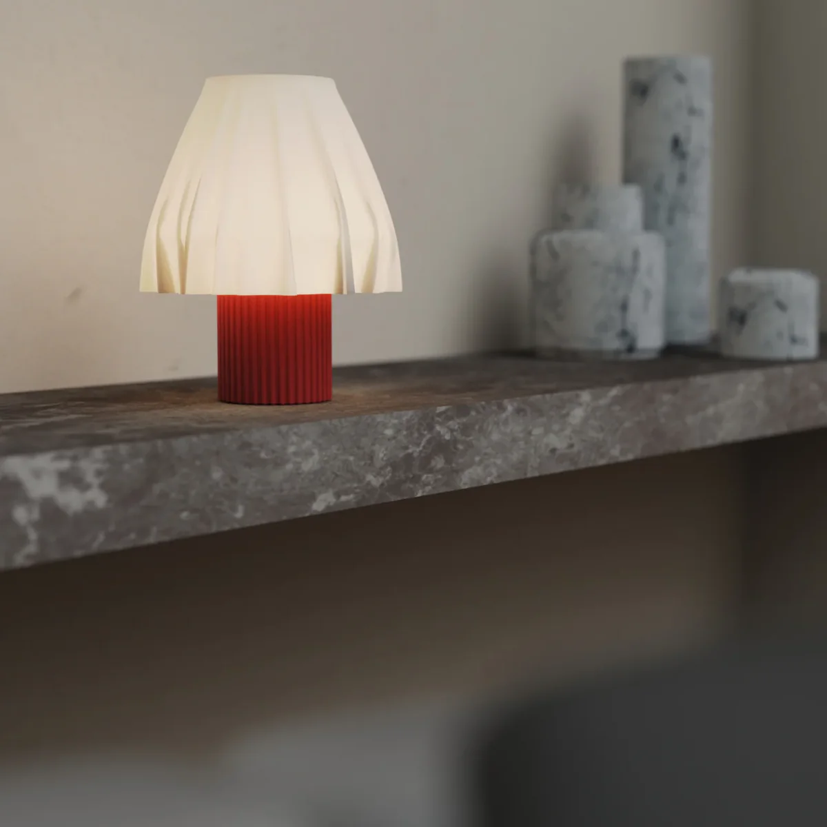 Lampe de Table - Ardent Rouge - Image 5