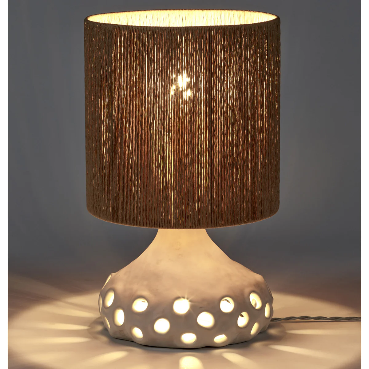 Lampe de table Oya - Brun - Image 2