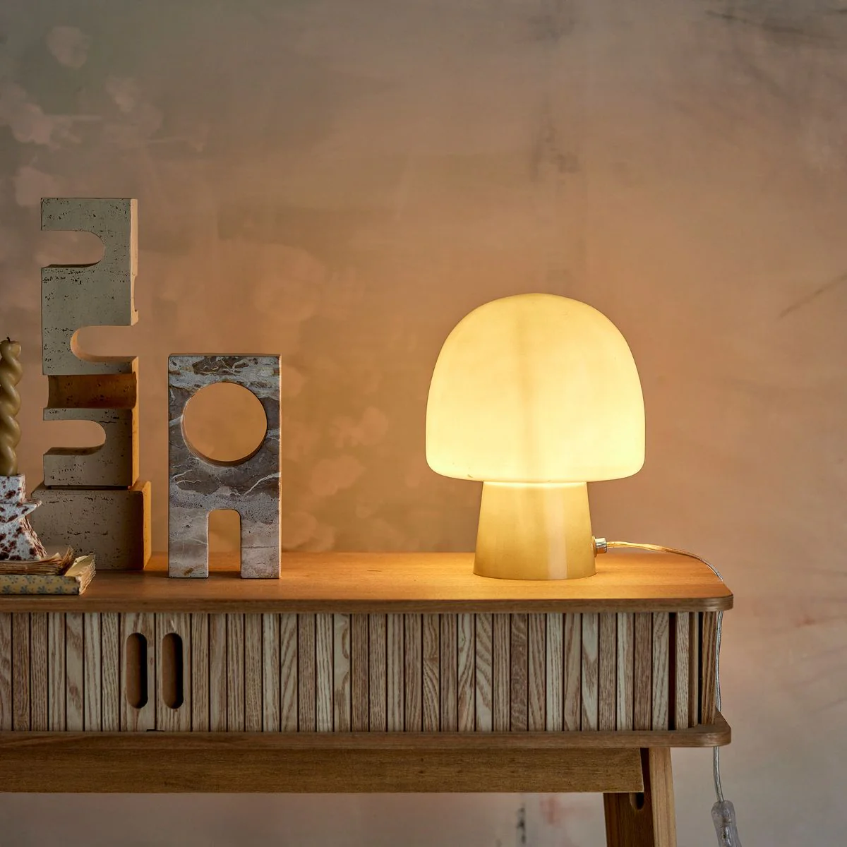 Lampe de table Paddy en verre - Image 6