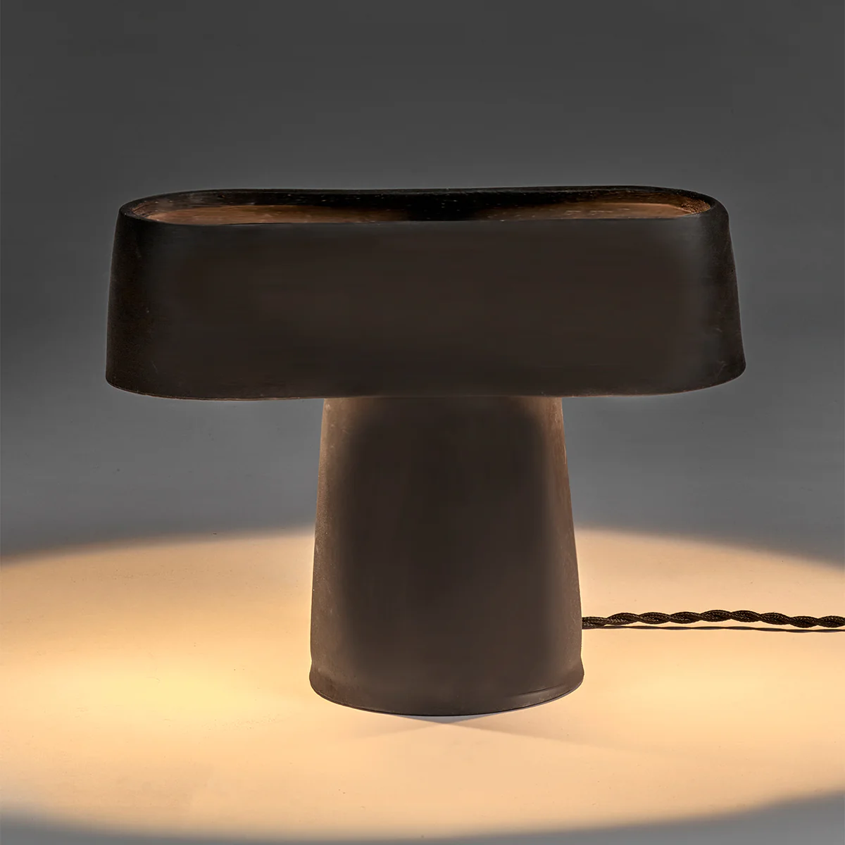 Lampe de table Romé - Gris Anthracite - 27.5 x 22.5 cm - Image 5