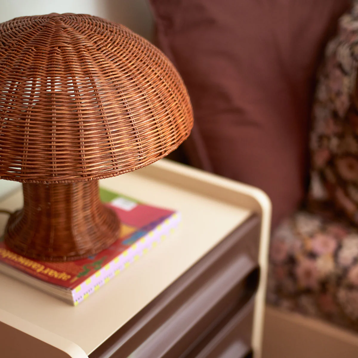 Lampe De Table Rotin - Ø 34 cm x 30 cm - Image 11