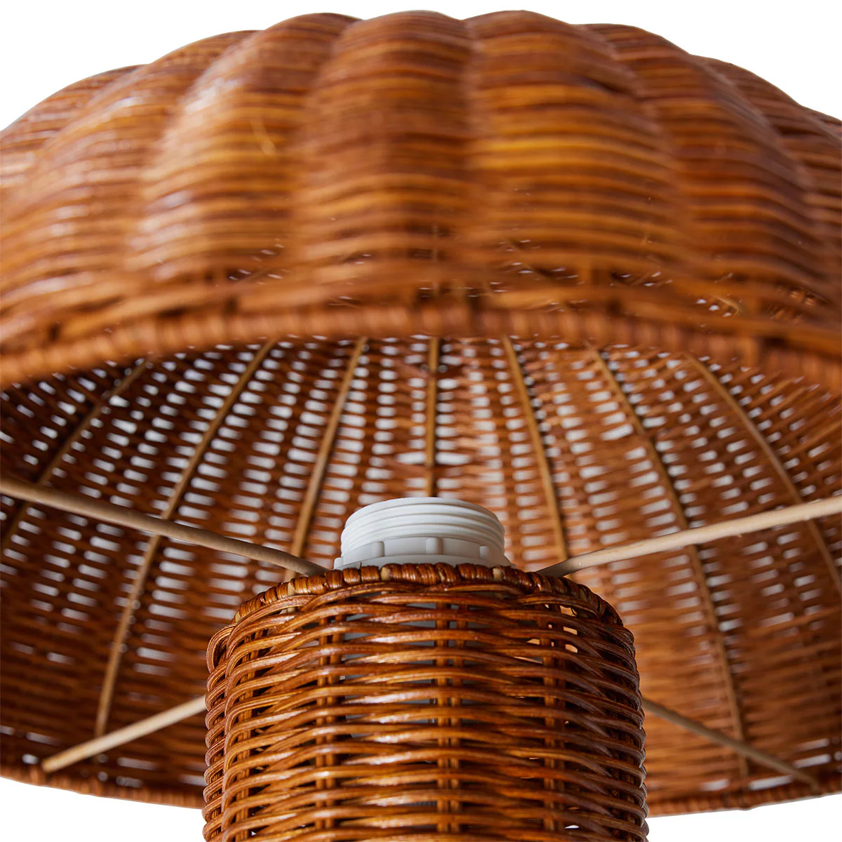 Lampe De Table Rotin - Ø 34 cm x 30 cm - Image 12