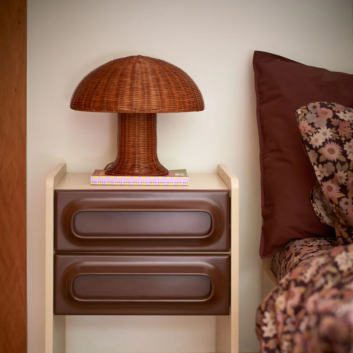 Lampe De Table Rotin - Ø 34 cm x 30 cm - Image 9