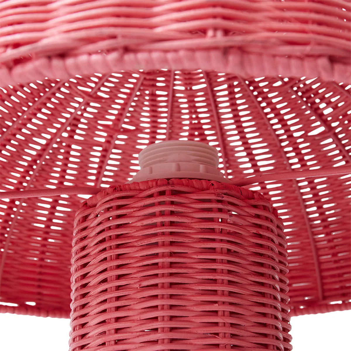 Lampe de table en Rotin - Blush - Image 3